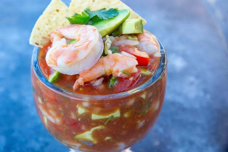 SHRIMP COCKTAIL - COCKTAIL DE CAMARON OR CAMPECHANA